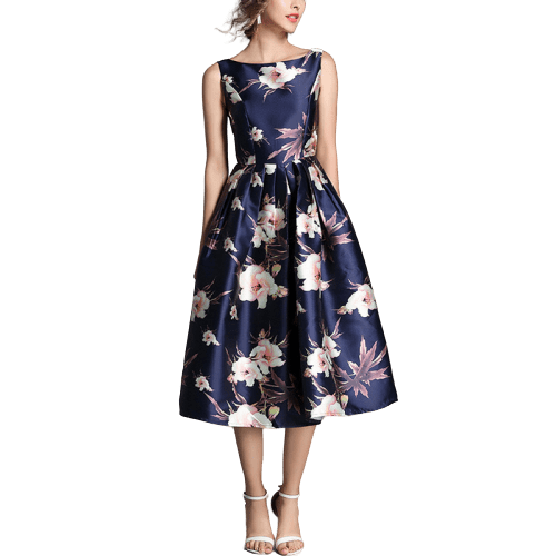 Robe Florale Vintage | Vintage-Dressing