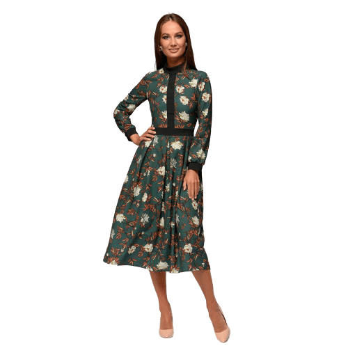 Robe Imprimé Vintage | Vintage-Dressing